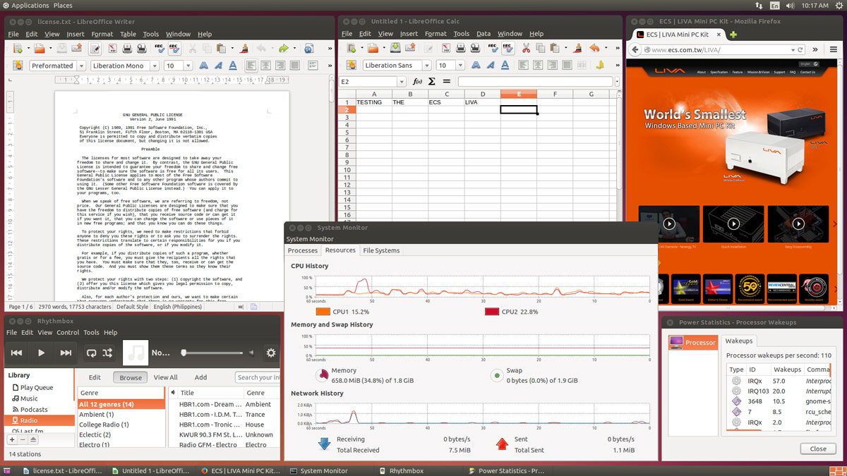 ECS-LIVA-Ubuntu