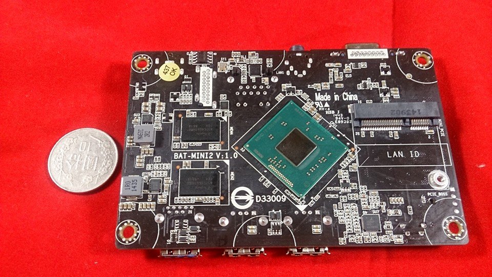 ECS Bat-Mini 2 Motherboard Spotted: The Smallest Gets Smaller