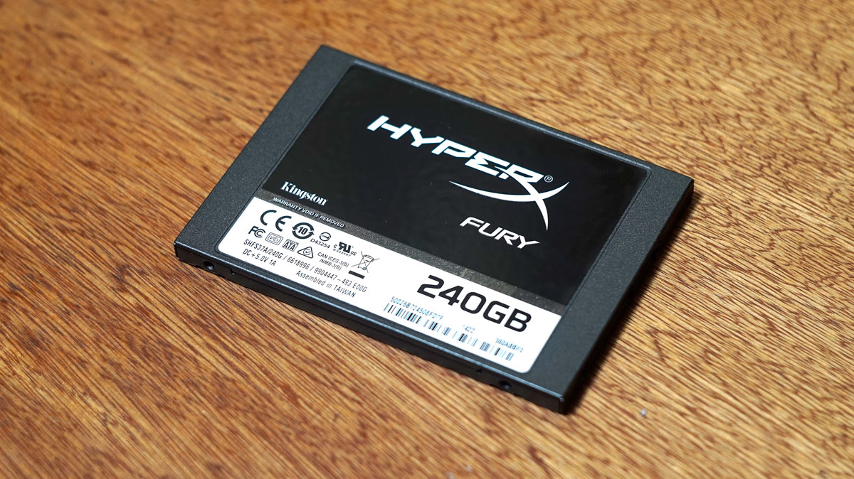 Kingston HyperX Fury 240GB SATAIII SSD Review