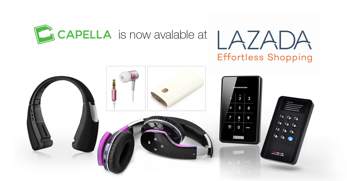 Capella PH Products Now Available At LAZADA