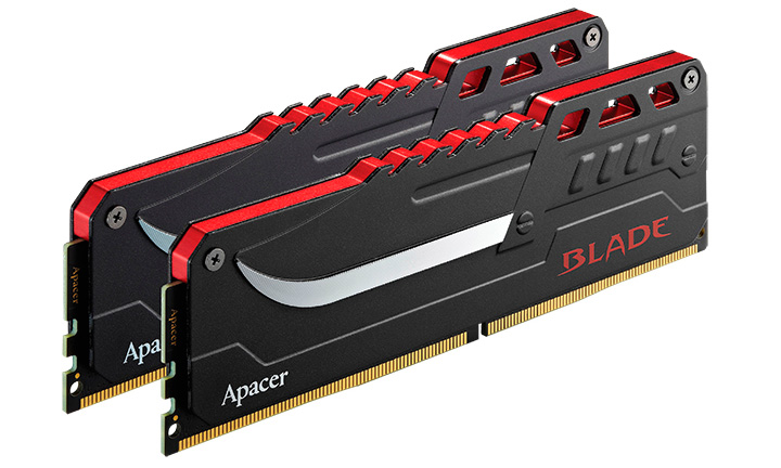 Apacer Launches “BLADE” DDR4 Overclocking Memory Module