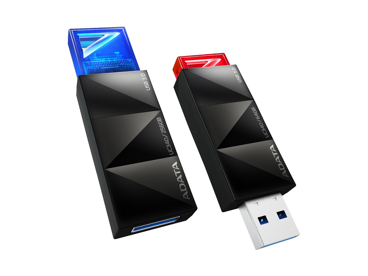 ADATA Clicks Off a Stylish New UC340 USB 3.0 Flash Drive