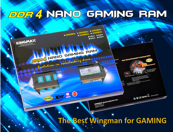 KINGMAX Wants You To Invest on Their Nano Gaming RAM