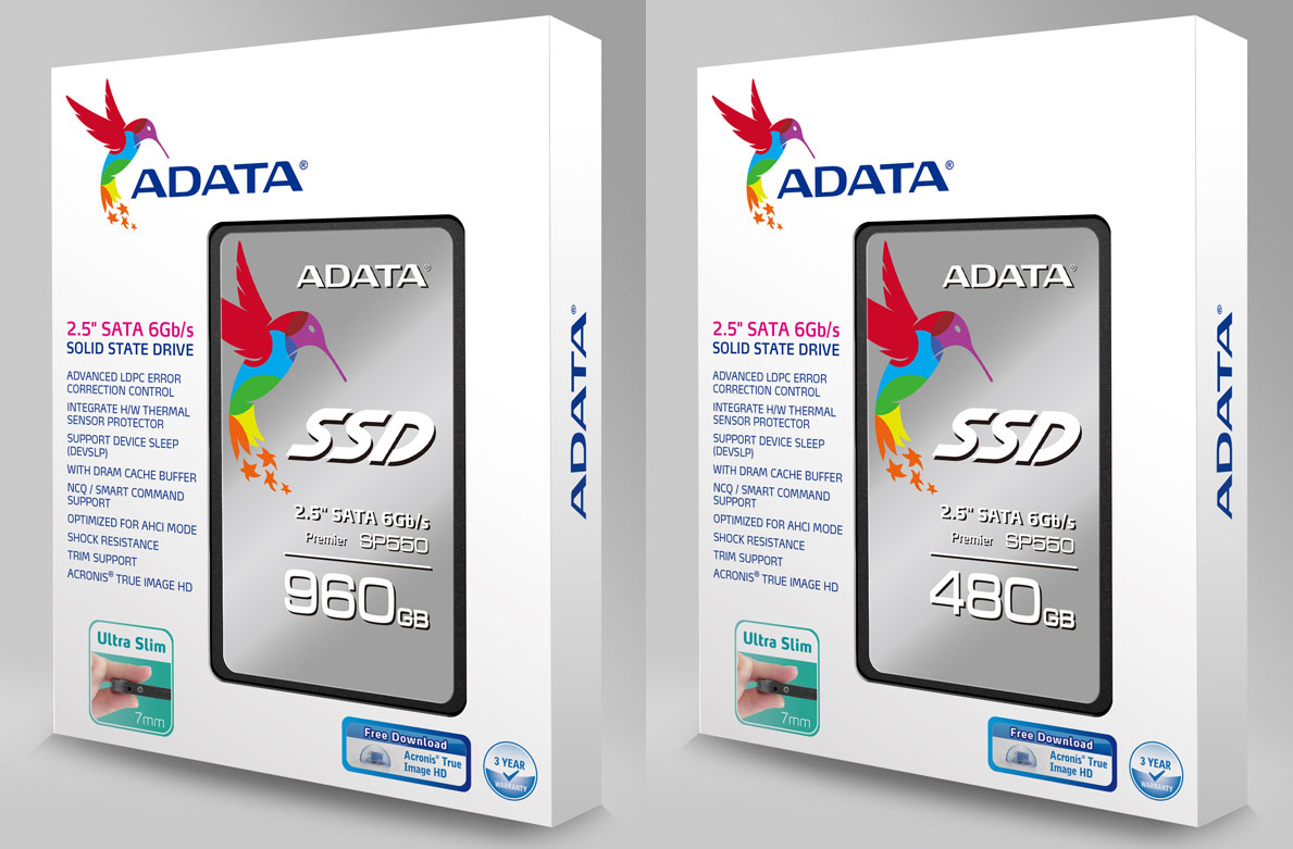 ADATA Launches the Premier SP550 SATA 6Gb/s SSD