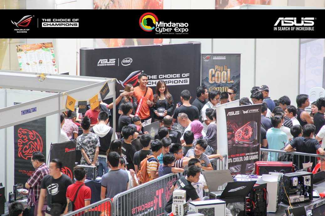 ASUS ROG Unleashes Gaming Gears At Mindanao Cyber Expo 2015
