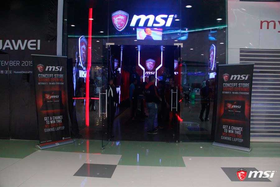 MSI Invites Everyone To The SM MOA Store Grand Opening