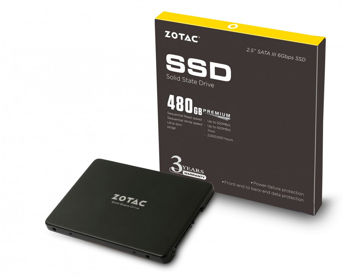 ZOTAC Enters the Storage Market With Premium Edition SSDs
