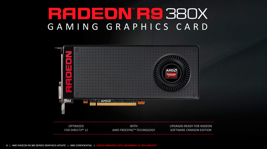 AMD Reveals Radeon R9 Fury 380X