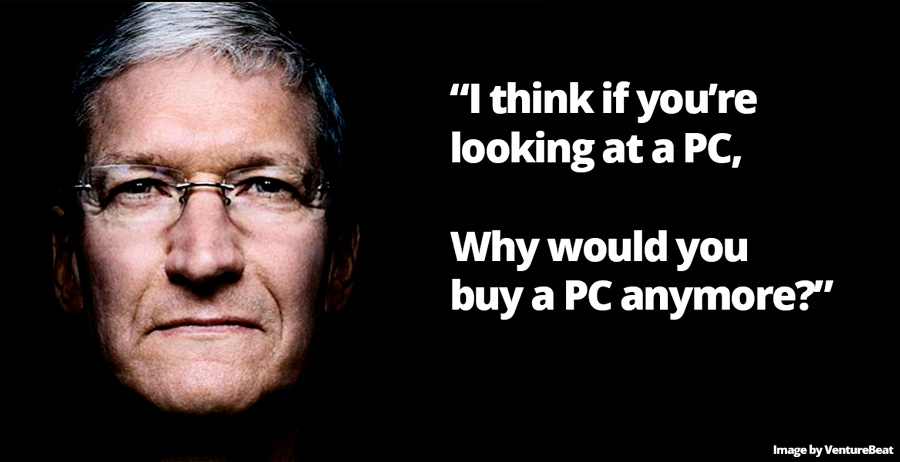 Apple CEO Thinks That PC Is Pointless