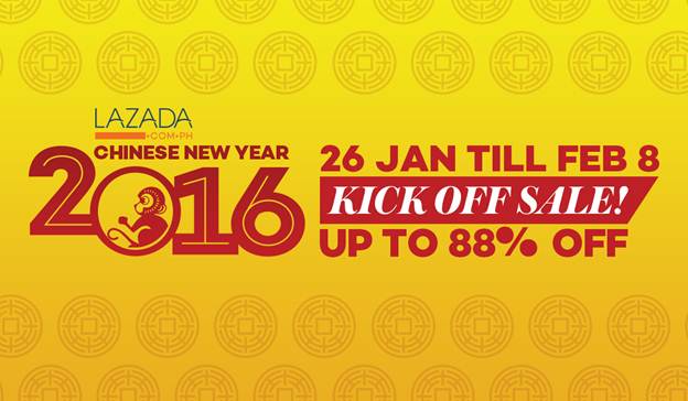 LAZADA PH Chinese New Year Sale Is On!