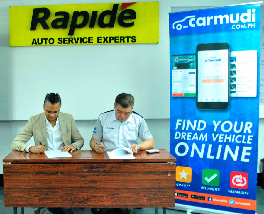 Carmudi PH Inks Partnership with Rapide