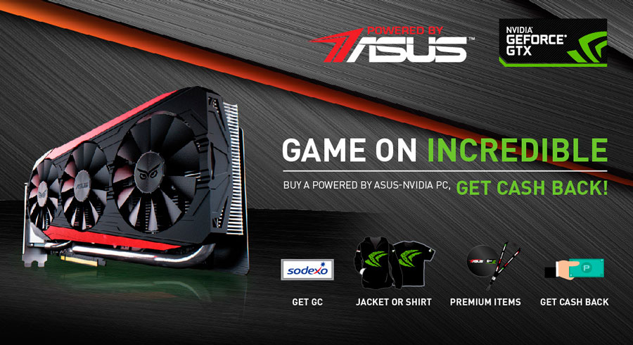ASUS Announces ASUS and NVIDIA Game On Incredible Roadshow
