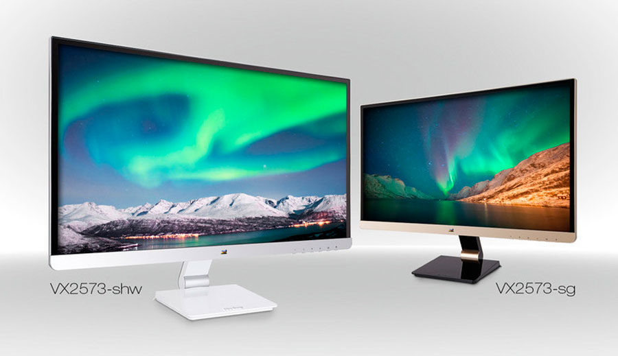 ViewSonic Introduces Stylish VX Series Monitors