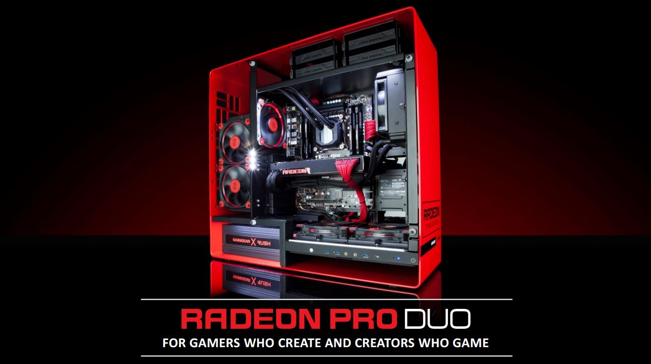 AMD Officially Announces Radeon PRO DUO
