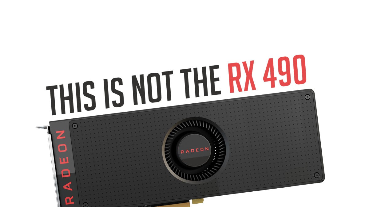 AMD Accidentally Listed Radeon RX 490 On a Promotion