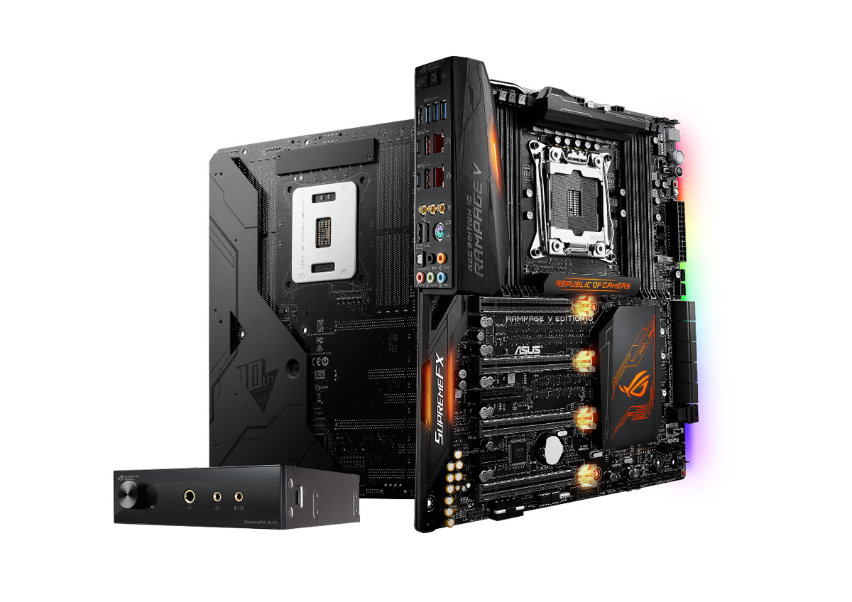 ASUS ROG Announces Local Availability of Rampage V 10th Anniversary Edition