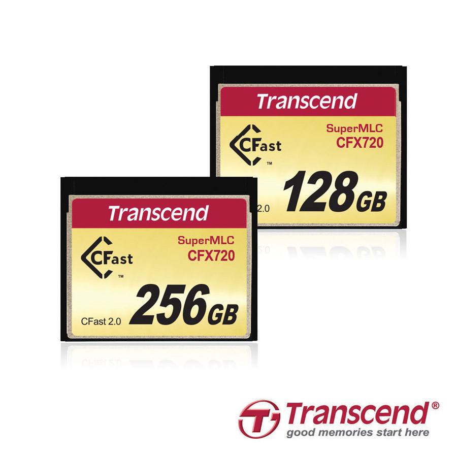 Transcend Intros Industrial-Grade SuperMLC CFast 2.0 CFX720 Memory Card