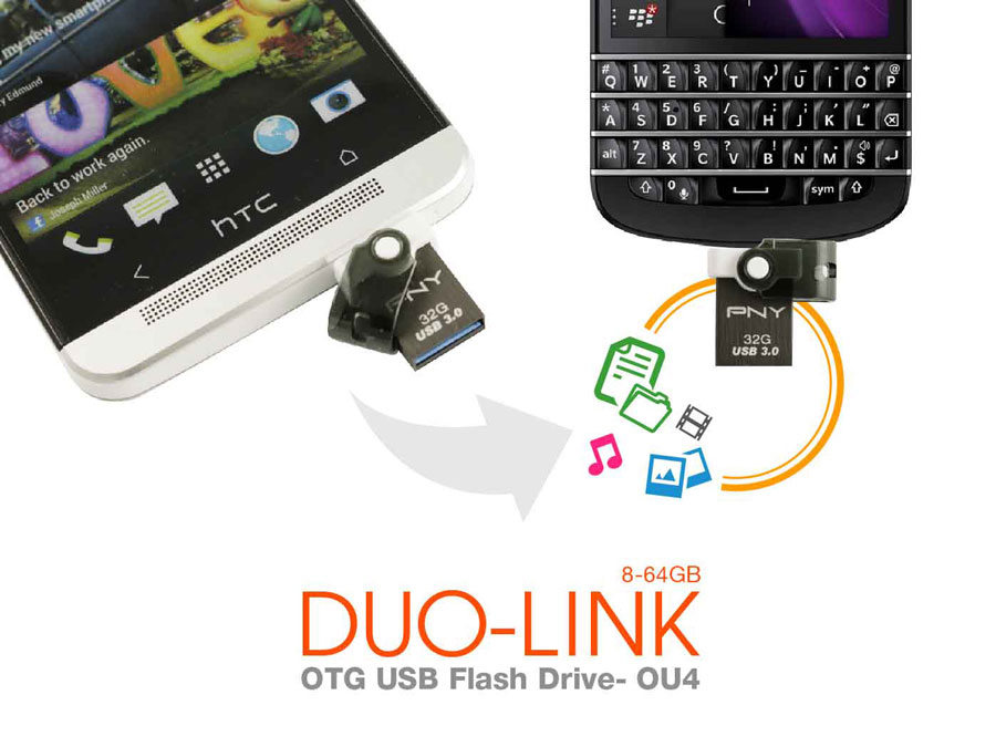 PNY Launches DUO-LINK OU4 OTG USB at Lazada