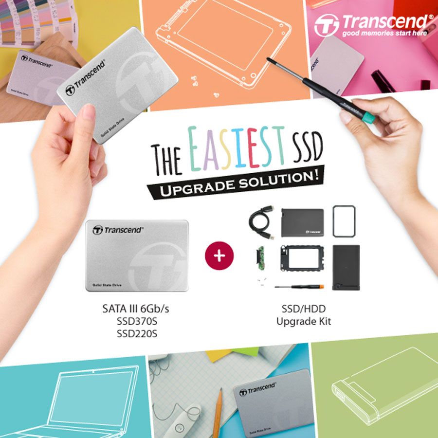 Transcend Introduces Its SSD+ Upgrade Kit