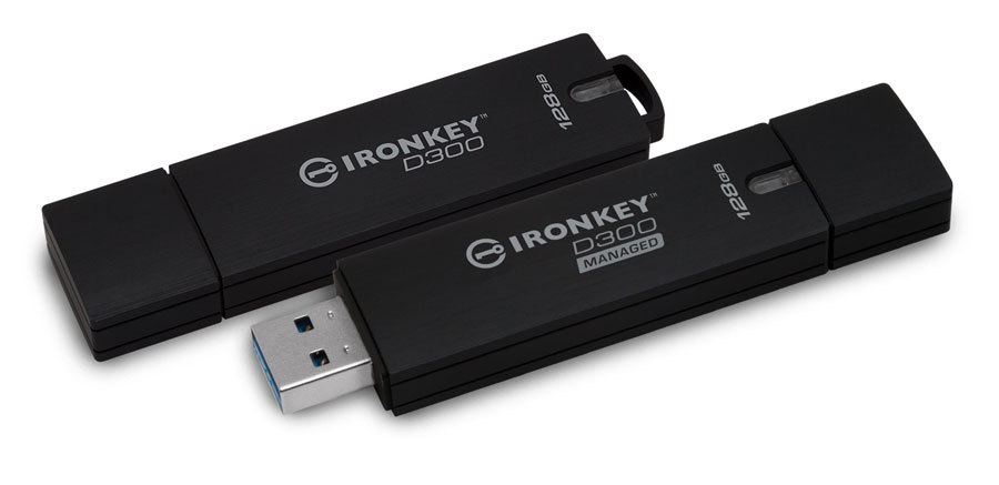 Kingston Releases IronKey D300 and IronKey D300 Drives