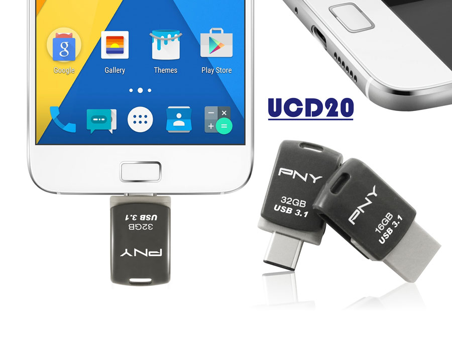 PNY Releases Type-C OTG Flash Drives