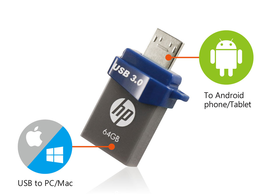 PNY Releases USB 3.0 HP X790M OTG Drive