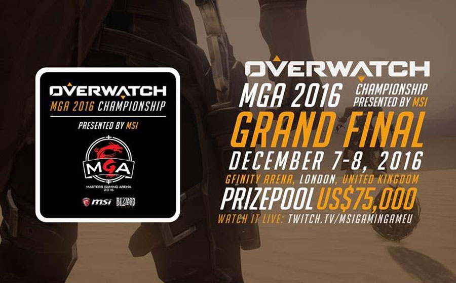 Tickets Now On Sale for MSI’s Overwatch MGA 2016 Championship