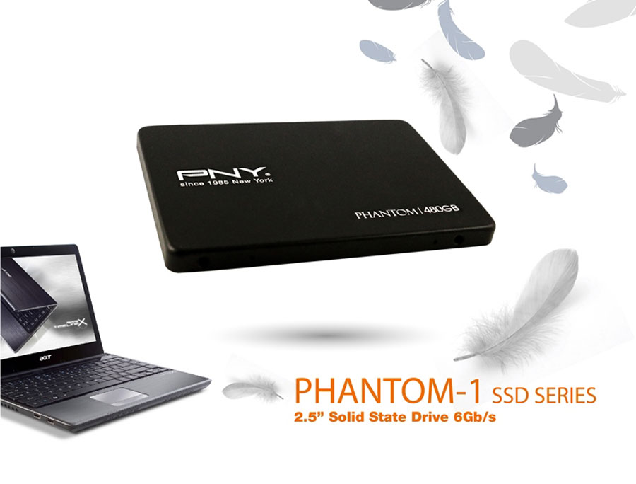 PNY Launches The Phantom-1 SSD With TLC NAND Technology
