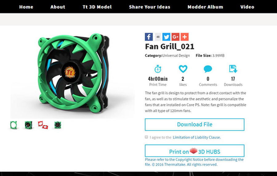 Thermaltake and 3D Hubs Announce 3D Printing Partnership