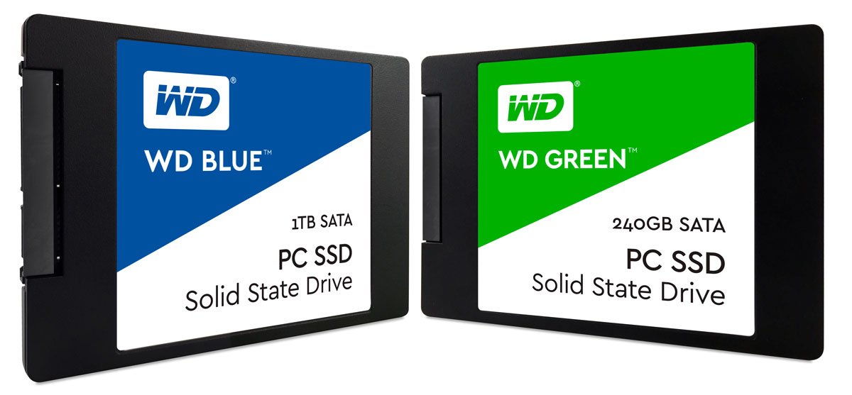 WD Releases Blue and Green SSD