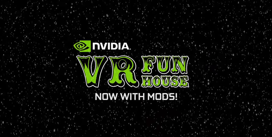 NVIDIA VR Fun House Adds Mod Support & Achievements At Steam