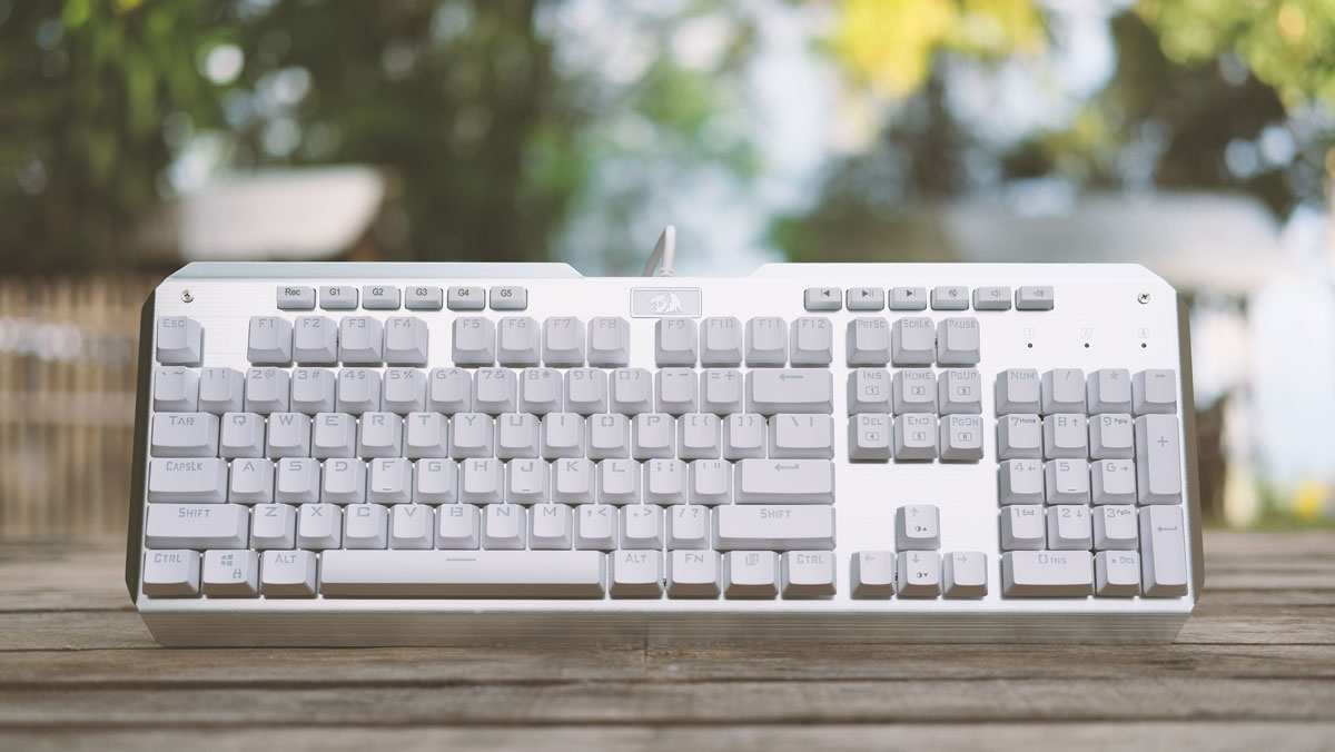 REDRAGON Indrah White RGB Mechanical Keyboard Review