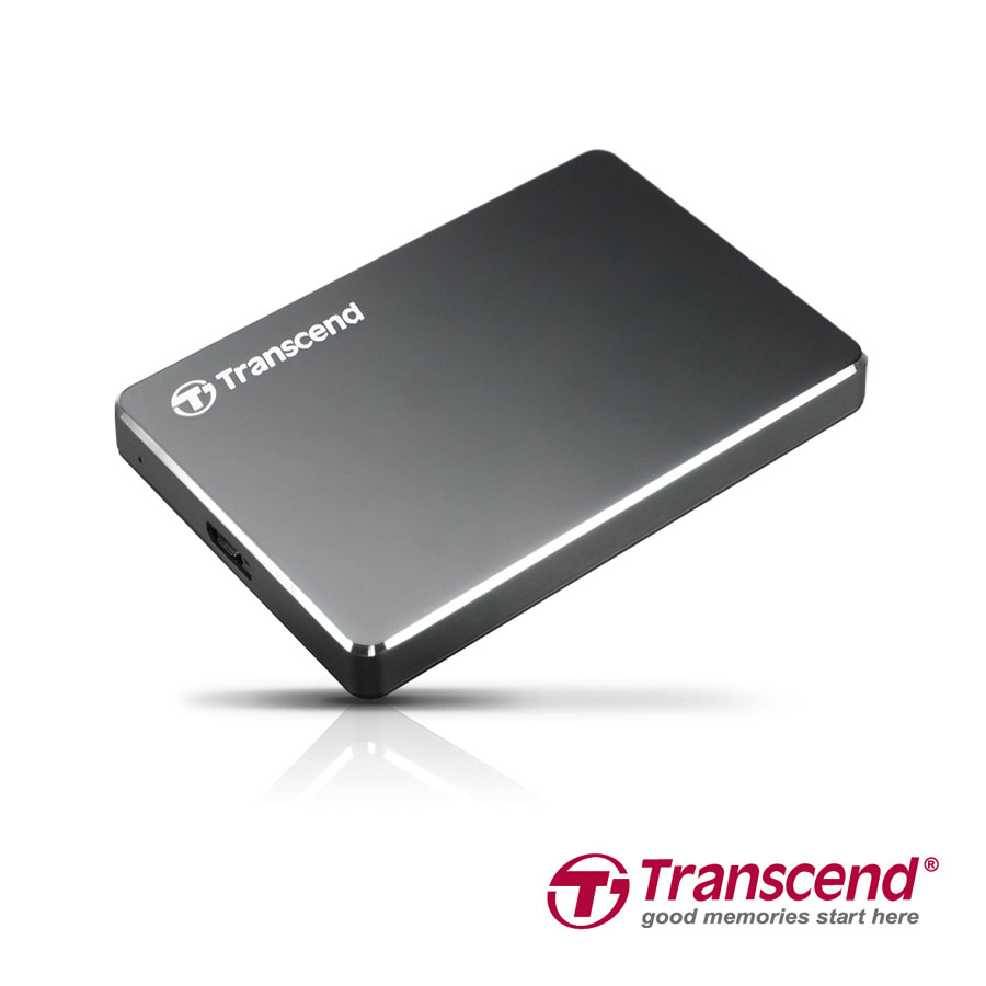 Transcend Launches StoreJet 25C3 Extra Slim and Portable HDD