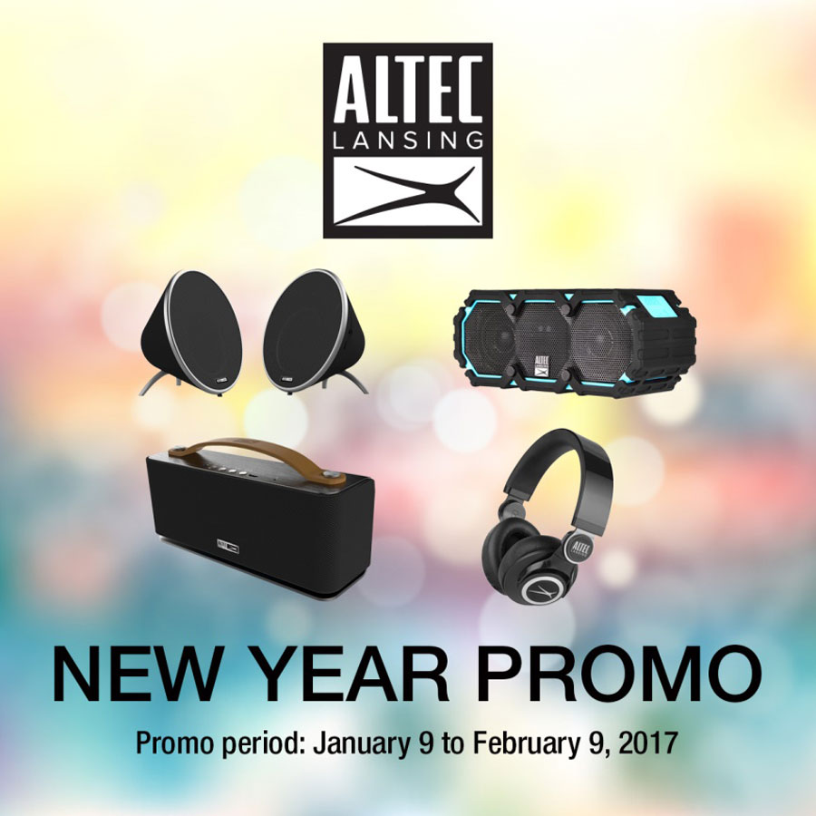 ALTEC Lansing PH Announces New Year Promotion