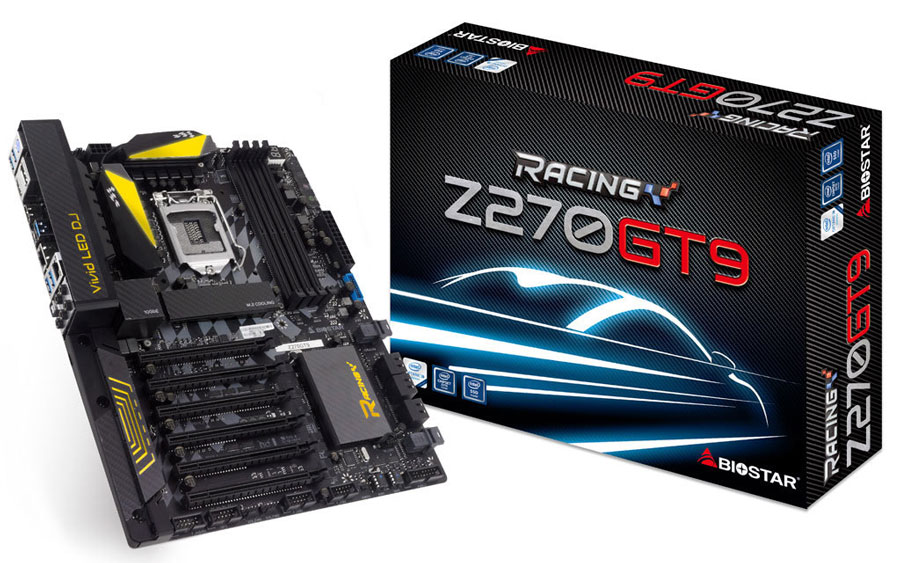 Biostar Releases Full Line-Up of Z270 Racing Motherboards