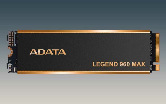 ADATA Launches LEGEND 960 MAX PCIe 4.0 SSD