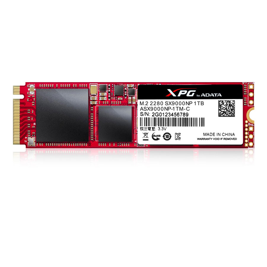 ADATA Releases the XPG SX9000 PCI-E 3.0 x4 NVMe 1.2 SSD