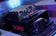 ADATA Flexes XPG FUSION 1600 TITANIUM PSU with Quad RTX 4090 at COMPUTEX