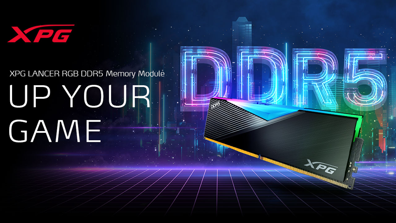XPG Unveils LANCER DDR5 Memory
