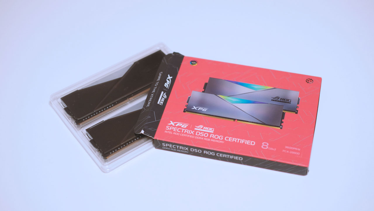 ADATA XPG Spectrix D50 ROG DDR4 3600 Images 1