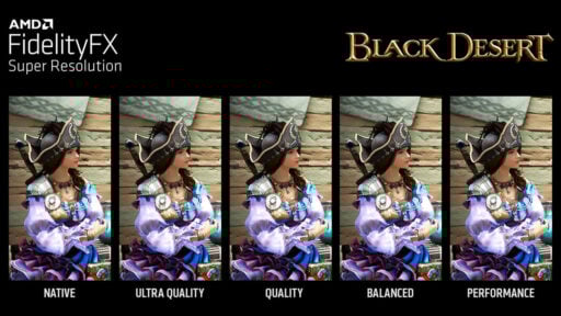 AMD FidelityFX Black Desert PR