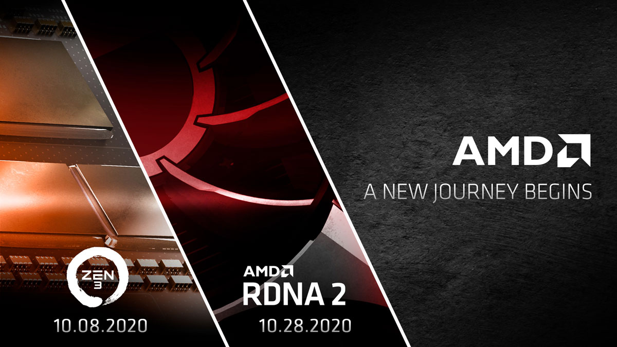 AMD to Reveal Ryzen 3 and Radeon RX 6000 This October