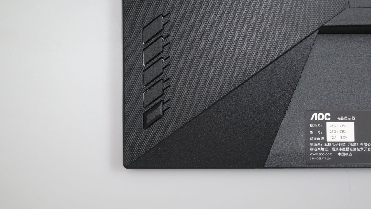 AOC Gaming 27G11ZE2 240 Hz Monitor 5