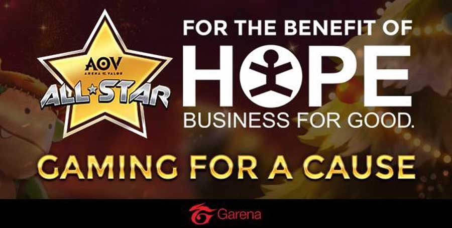 AOV All-Star Tournament Promotes Gaming For A Cause AOV All-Star Tournament Promotes Gaming For A Cause