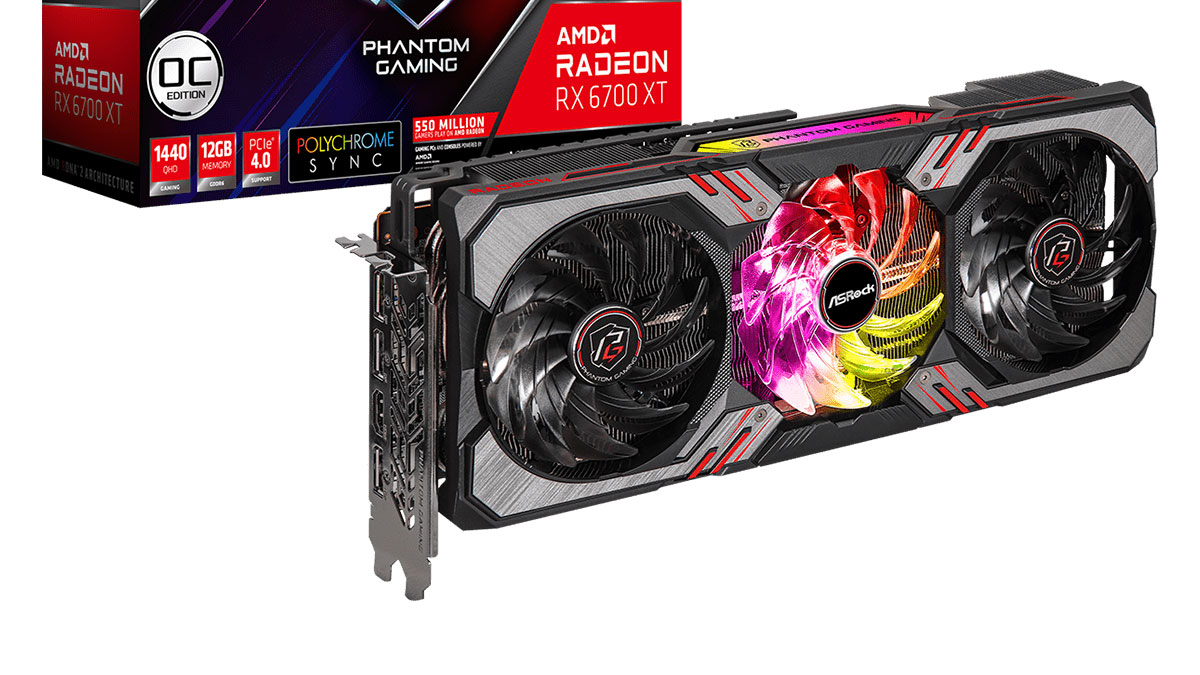 ASRock AMD Radeon RX 6700 XT PR 2
