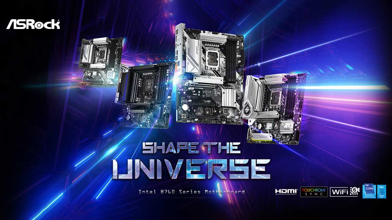 ASRock Launches B760 Series Motherboard with SONIC Special Edition