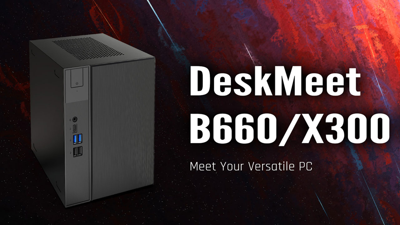 ASRock Launches 8 Liter DeskMeet Platform