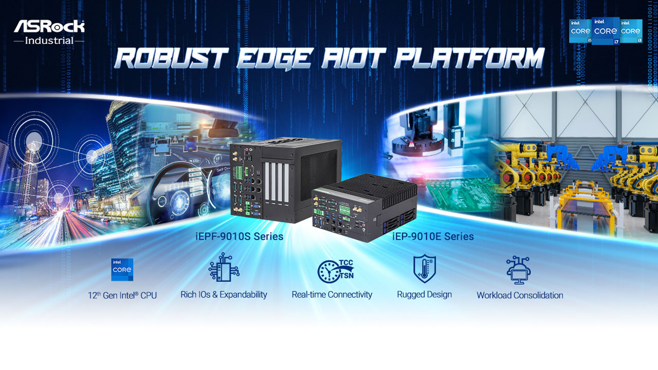 ASRock Industrial Launches iEPF-9010 AIoT Platforms