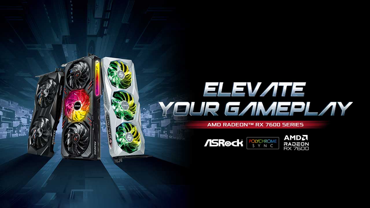 ASRock Announces AMD Radeon RX 7600 Models