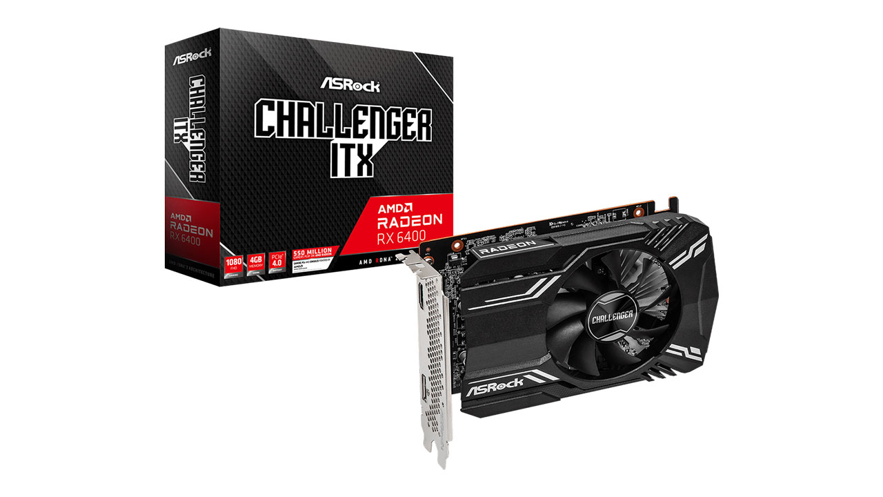 ASRock Radeon RX 6400 Challenger ITX PR 1
